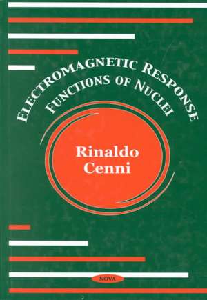 Electromagnetic Response Functions of Nuclei de Rinaldo Cenni