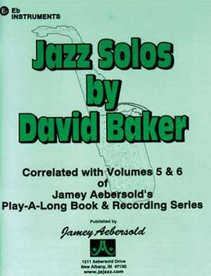 Jazz Solos de David Baker