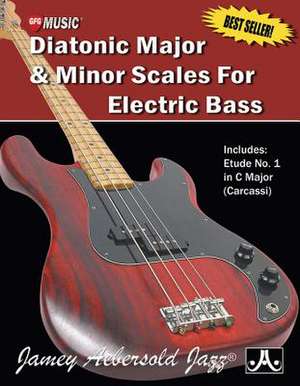 Diatonic Major & Minor Scales for Electric Bass de Damon Mazzocco