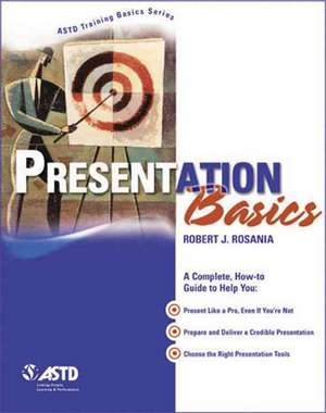 Presentation Basics de Robert J. Rosania