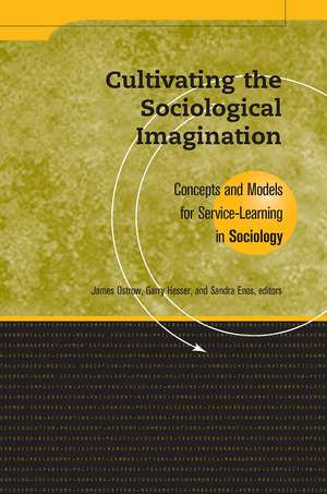 Cultivating the Sociological Imagination: Concepts and Models for Service Learning in Sociology de James Ostrow