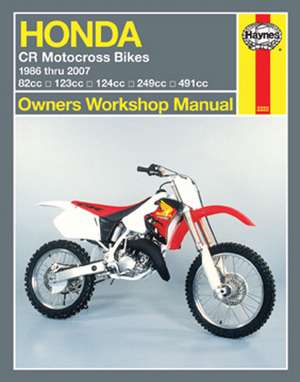 Honda CR Motocross Bikes (86–07) de Haynes