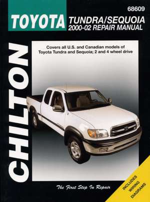 Chilton Toyota Tundra/Sequoia 2000-2007 Repair Manual de Mike Stubblefield