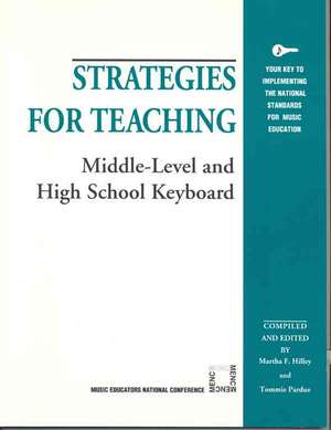 Strategies for Teaching Middle-Level and High School Keyboard