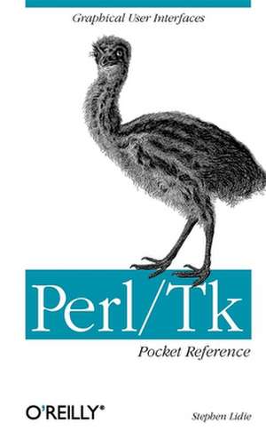 Perl/TK Pocket Reference Book de Stephen Lidie