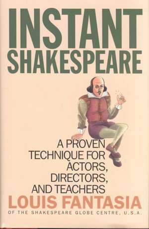 Instant Shakespeare de Louis Fantasia