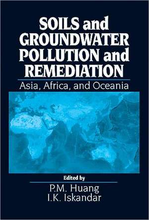 Soils and Groundwater Pollution and Remediation: Asia, Africa, and Oceania de P. M. Huang