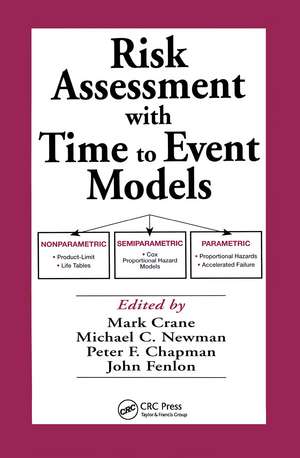 Risk Assessment with Time to Event Models de Mark Crane