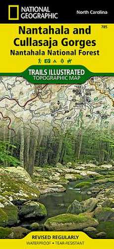 Nantahala and Cullasaja Gorges, Nantahala National Forest: Trails Illustrated Other Rec. Areas de National Geographic Maps