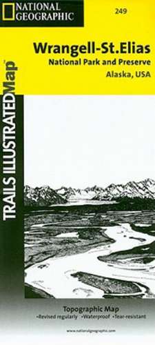 Wrangell/St.Elias National Park: Trails Illustrated National Parks de National Geographic Maps