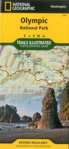 Olympic National Park: Trails Illustrated National Parks de National Geographic Maps