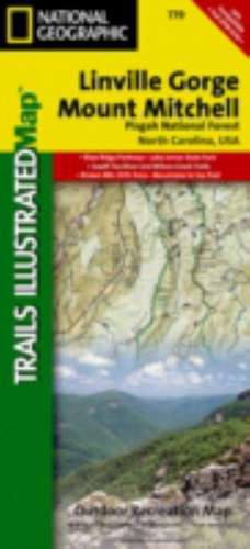 Linville Gorge/Mount Mitchell, Pisgah National Forest: Trails Illustrated Other Rec. Areas de National Geographic Maps