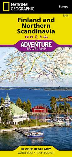 Finland and Northern Scandinavia: Travel Maps International Adventure Map de National Geographic Maps