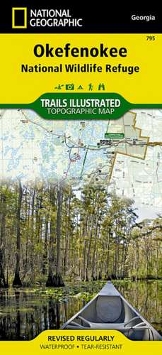 Okefenokee National Wildlife Refuge: Trails Illustrated Other Rec. Areas