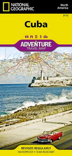 Cuba: Travel Maps International Adventure Map de National Geographic Maps