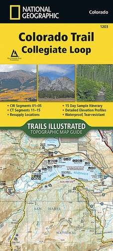 Colorado Trail, Collegiate Loop de National Geographic