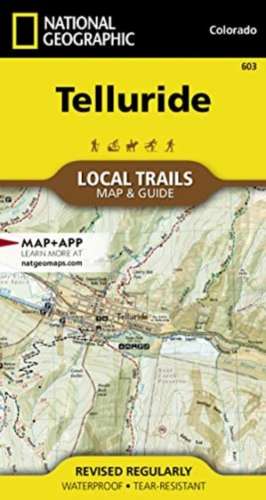 Telluride: Trails Illustrated - Local Trails de National Geographic Maps