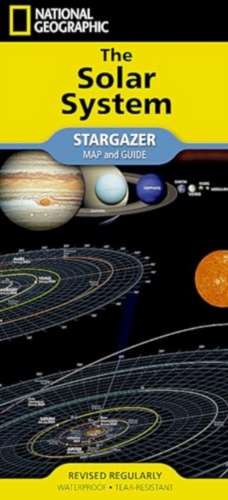 National Geographic Solar System Map (Stargazer Folded) de National Geographic Maps