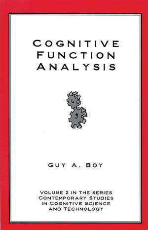 Cognitive Function Analysis de Guy A. Boy