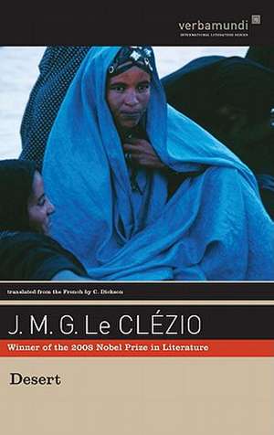 Desert de J M G LE CLEZIO