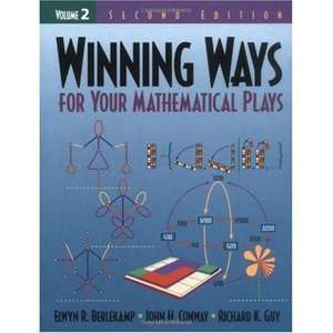 Winning Ways for Your Mathematical Plays, Volume 2 de Elwyn R. Berlekamp