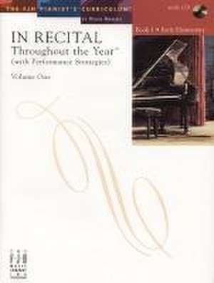 In Recital(r) Throughout the Year, Vol 1 Bk 1 de Helen Marlais