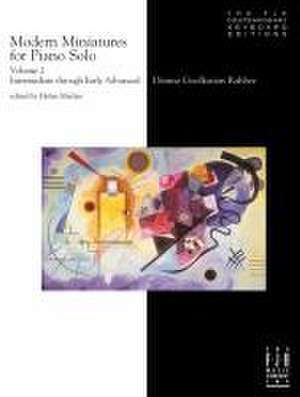 Modern Miniatures for Piano Solo de Dianne Goolkasian Rahbee