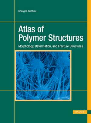 Atlas of Polymer Structures: Morphology, Deformation, and Fracture Structures de Goerg H. Michler