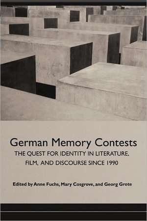 German Memory Contests de Anne Fuchs