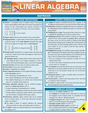 Linear Algebra de BarCharts Inc