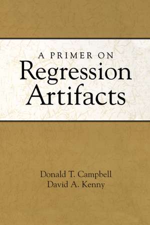 A Primer on Regression Artifacts de Donald T. Campbell