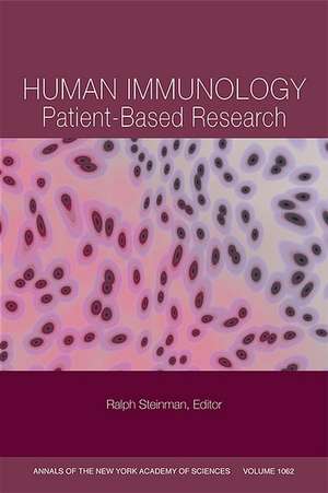 Human Immunology de Ralph M Steinman