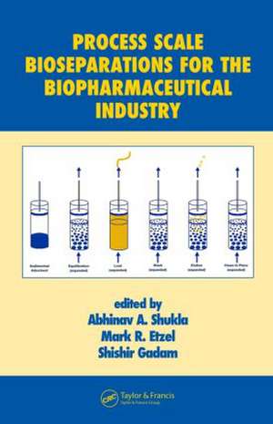Process Scale Bioseparations for the Biopharmaceutical Industry de Abhinav A. Shukla
