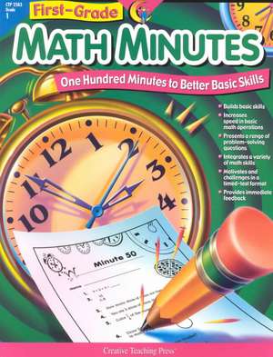 1st-Grade Math Minutes de Kim Cernek