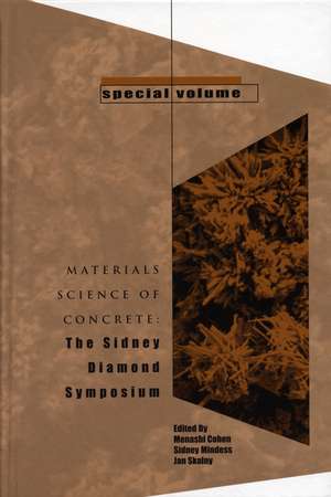 The Sidney Diamond Symposium – Materials Science of Concrete, Special Volume de M Cohen