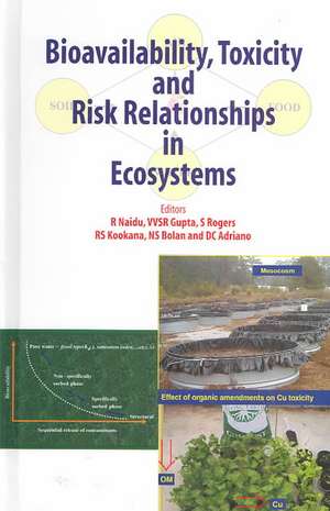 Bioavailability, Toxicity, and Risk Relationship in Ecosystems de R Naidu