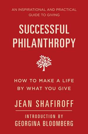 Successful Philanthropy de Jean Shafiroff