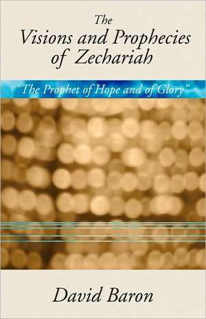 Visions & Prophecies of Zechariah: The Prophet of Hope and of Glory an Exposition de David Baron