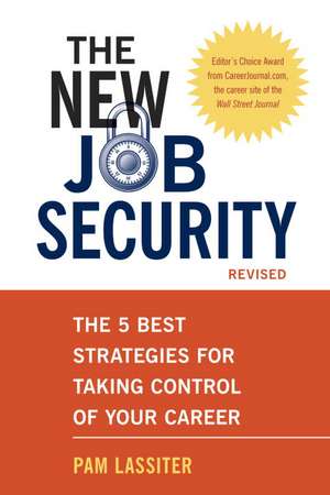 The New Job Security: The 5 Best Strategies for Taking Control of Your Career de Pam Lassiter