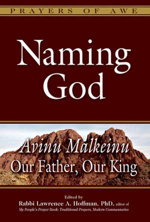 Naming God: Avinu Malkeinu Our Father, Our King de Lawrence A. Rabbi Hoffman