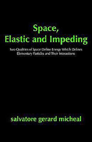 Space, Elastic and Impeding de Salvatore Gerard Micheal