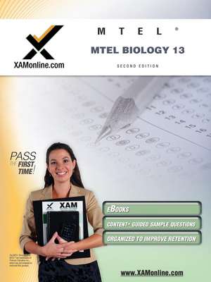 Mtel Biology 13 Teacher Certification Test Prep Study Guide de Sharon Wynne