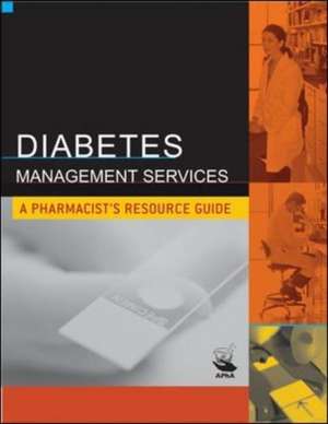 Diabetes Management Services de American Pharmacists Association (Apha)