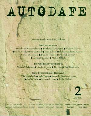 Autodafe 2: The Journal of the International Parliament of Writers de International Parliament of Writers