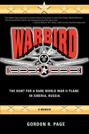 Warbird Recovery de Gordon R. Page