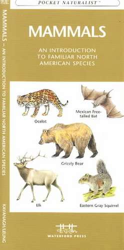 Mammals: An Introduction to Familiar North American Species de James Kavanagh