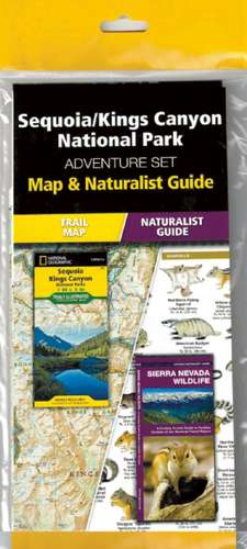 Sequoia/Kings Canyon National Park Adventure Set de National Geographic Maps