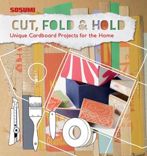 Cut, Fold and Hold: Cardboard Craft for the Home de Dirk von Manteuffel