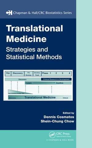 Translational Medicine: Strategies and Statistical Methods de Dennis Cosmatos