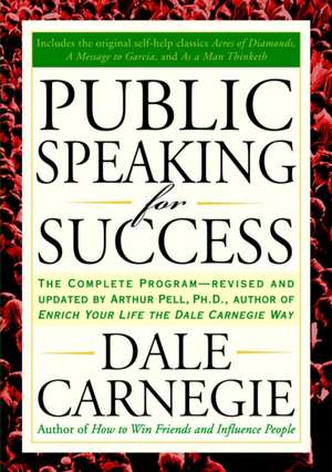 Public Speaking for Success de Dale Carnegie